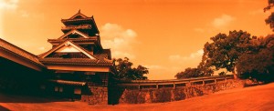 HORIZONとRedScale100で熊本城宇土櫓を撮影